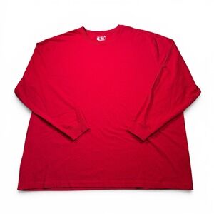 Carhartt Red‎ Loose Fit Long Sleeve T-Shirt Size 3XL